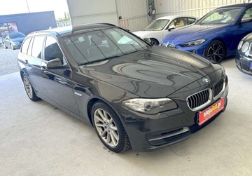 BMW Seria 5 F10-F11 Touring Facelifting 520d 190KM 2016 BMW Seria 5 520d 190 KM 2016r Bezwypadkowy Warszawa 2.0 Diesel 190KM, zdjęcie 4