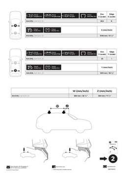 KUFR THULE KIA EV6 SUV 2021-
