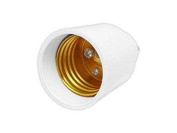 Adapter żarówki GU10 / E27 przejściówka GU10/E27