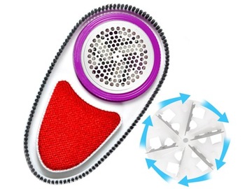 Бритва для одежды, свитеров, тканей, обивки, мощный USB, большая подставка, аккумулятор