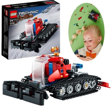 LEGO TECHNIC 42148 ODŚNIEŻARKA GĄSIENICA RATRAK KLOCKI DLA CHŁOPCA ZABAWKA