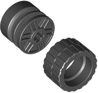 4You LEGO - 55982c06 - 89201 55982 KOŁO 24x14