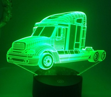 3D LED USB TIR ФОНАРЬ АВТОНОЧНИК ДЛЯ РЕБЕНКА