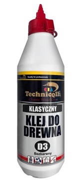 WODOODPORNY KLEJ DO DREWNA D3 TECHNICQL 0,5l