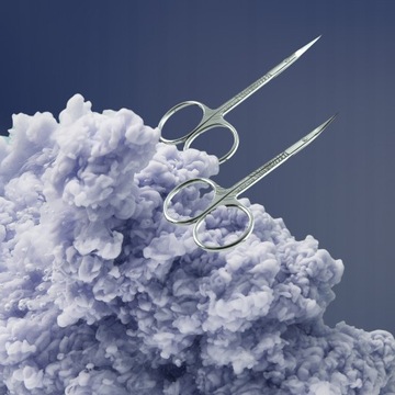 STALEKS EXPERT SE-13/3 Ножницы для кутикулы ногтей ДЛЯ ЛЕВШЕЙ