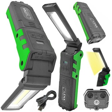 LATARKA WARSZTATOWA LAMPKA LAMPA LED LENA 400LM