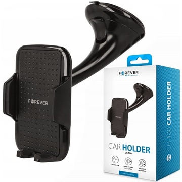 Автомобильный держатель для телефона Forever CH-100 + кабель USB-C длиной 1 м