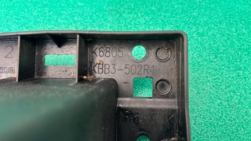 MAZDA CX-60 VÝZTUHA NÁRAZNÍKU ZADNÍ DRŽÁKY KBB3-502R1 K110/377L