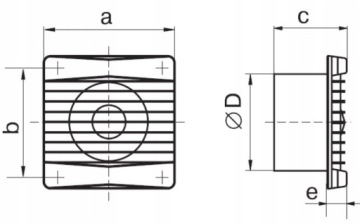 100SILENTA-ML Вентилятор 100 мм, тихий, стандартный