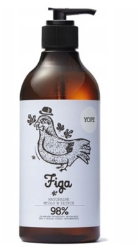 YOPE MYDŁO W PŁYNIE FIGA OWOCOWE NAWILŻAJĄCE 500ml