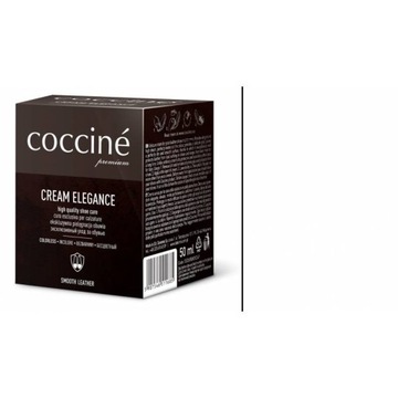 Pasta do butów krem do skór gładkich biały ochrona skóry Cream Elegance