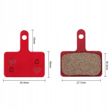 2x керамические тормозные колодки для велосипеда