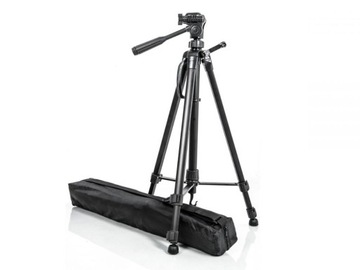Statyw Fotograficzny Model ST-520 Głowica 3D 146cm