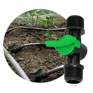 Шаровой кран для орошения, разъем GZ 3/4, разъем для воды, капельный ШЛАНГ, ТРУБА