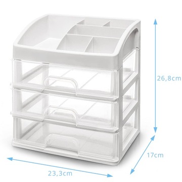 ОРГАНАЙЗЕР ДЛЯ КИСТЕЙ КОНТЕЙНЕР ДЛЯ КОСМЕТИКИ ШКАТУЛКА ДЛЯ ЮВЕЛИРНЫХ УКРАШЕНИЙ