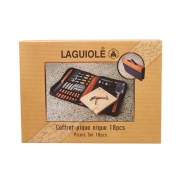 Набор для пикника-гриль, столовые приборы на 4 персоны LAGUIOLE, столовые приборы в подарок