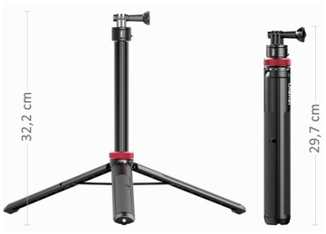 Магнитный штатив с моноподом ULANZI Go-Quick II для GoPro HERO 12 11 10 9 8 7