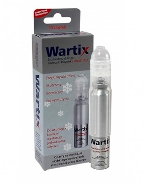 Wartix środek do usuwania kurzajek brodawek 20 ml