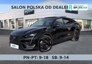 Peugeot 408 Crossover Plug-In 1.6 Plug-In Hybrid 180KM 2025 Peugeot 408 1.6 Plug-In Hybrid 225 GT EAT8 SalonPL FVat Najbogatszy Od Reki