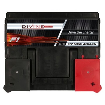 Аккумулятор Divine F1 SMF 12В 50Ач 420А (EN) P+