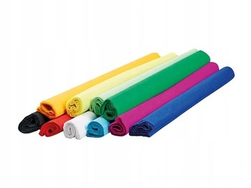 CRELANDO BIBUŁA MARSZCZONA ZESTAW 10 KOLORÓW