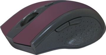 Mysz bezprzewodowa Defender Accura MM-665 RF optyczna bordowa x2