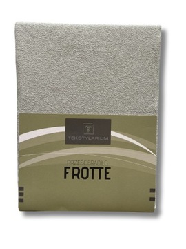 PRZEŚCIERADŁO FROTTE Z GUMKĄ 220x200 GRUBE 180g PRODUKT POLSKI