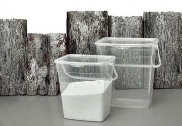 Pojemnik na proszek 6l, Plast Team nieb./transp.