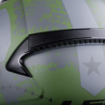 LS2 ИНТЕГРАЛЬНЫЙ МОТОШЛЕМ FF353 RAPID II THUNDER BIRDS MAT MILITARY 2XL