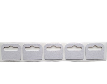 ЕВРОВЕШАЛКА БЕЛАЯ БУМАГА, 37мм/44мм, 500 шт.