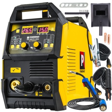 SPAWARKA INWERTOROWA MIGOMAT MIG MAG MMA TIG LIFT 250A SYNERGIA PÓŁAUTOMAT