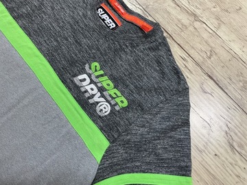 SUPERDRY Koszulka Męska T-SHIRT bawełna szara XL