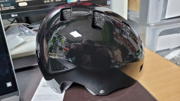 kask orzeszek bmx rolki UVEX KID 3 Dirtbike rozm 51-55cm - Mikro Ryski Foty