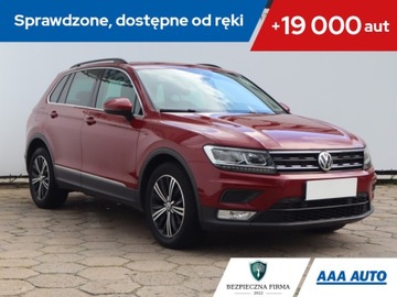 Volkswagen Tiguan I SUV Facelifting 1.4 TSI BlueMotion Technology 150KM 2016 VW Tiguan 1.4 TSI, Salon Polska, Serwis ASO, DSG
