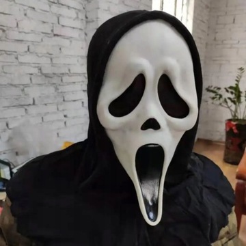 МАСКА УЖАСОВ HALLOWEEN GHOSTFACE ДЛЯ ВЗРОСЛЫХ