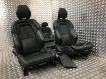 KOMPLET SEDADLA POHOVKA LOKETNÍ OPĚRKA KŮŽE VOLVO XC60 II R-DESIGN