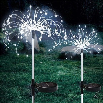 2x LAMPA SOLARNA OZDOBA OGRODOWA DMUCHAWCE 150 LED