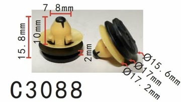 ЗАЖИМ РАМА 30624192 VOLVO S60 V60