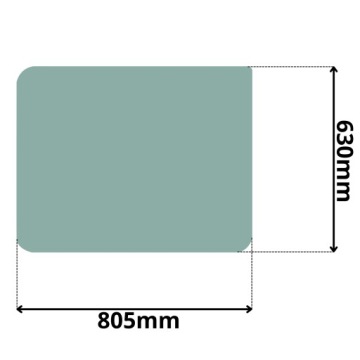 SZYBA BOCZNA W DRZWI RENAULT MAGNUM DXI LEWA 2010- (0179)