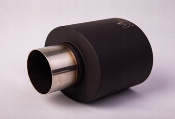 Насадка выхлопная овальная WLM Customs Black 105x150