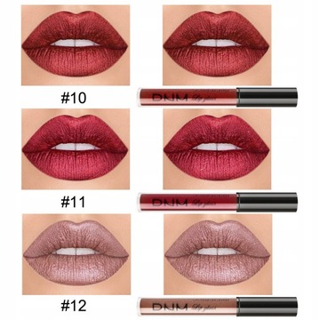 New 3pcs/set Liquid Lipstick Waterproof Long