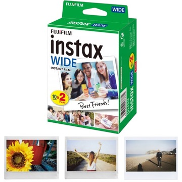 Картриджи для фотоаппаратов INSTAX WIDE 20 PCS Wide 300 210