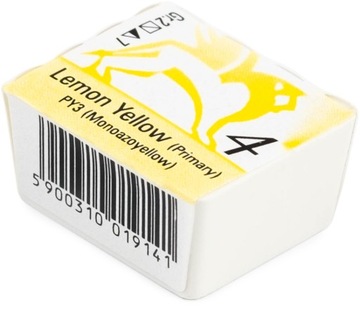AKWARELE EXTRA RENESANS 1,5ml KOSTKA 04 ŻÓŁTA CYTRYNOWA