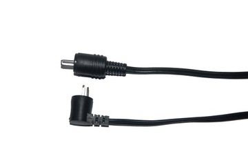 Kabel głośnikowy 2x1mm wtyk kątowy/wtyk prosty