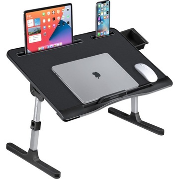 MOZOS GAME-SL2 DUŻY STOLIK PODSTAWKA POD LAPTOPA ŚNIADANIOWY DO ŁÓŻKA ERGO+