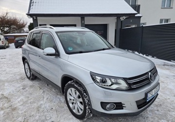 Volkswagen Tiguan I SUV Facelifting 2.0 TDI CR DPF BlueMotion 140KM 2012 Volkswagen Tiguan naped 4x4 sprowadzony Ubezpieczony Zarejestrowany, zdjęcie 2