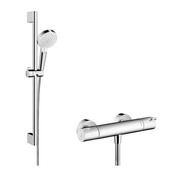 Zestaw prysznicowy natynkowy Hansgrohe Crometta