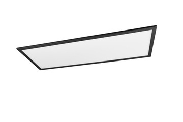 Plafon kwadratowy 80 x 30 cm czarny