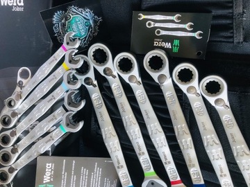 Комбинированные ключи с храповым механизмом Wera Joker XXL