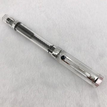 Lanbitou Transparent Fountain Pen Plastic F/E